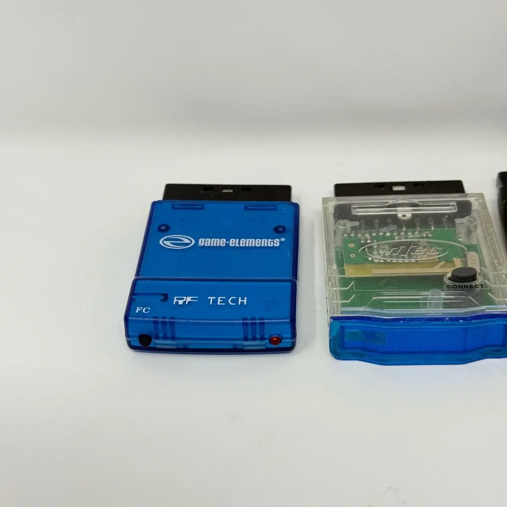 PS2 Wireless Control Receiver Lot GameElements Intec Predator Chameleon untested
